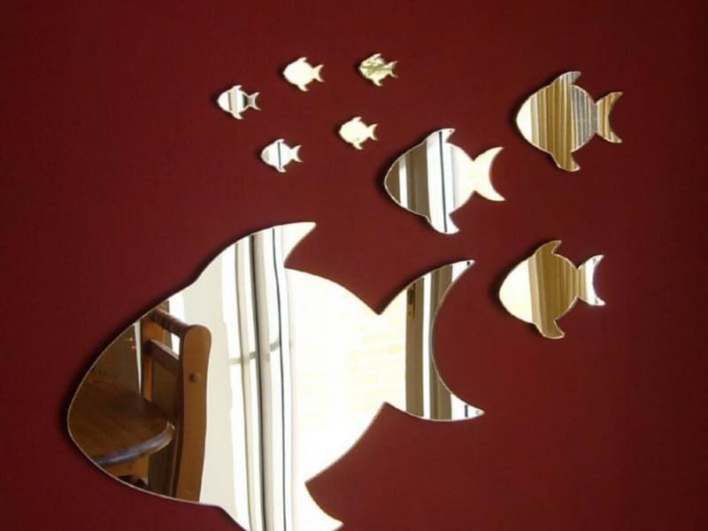 Декоративные фигурные в виде рыб