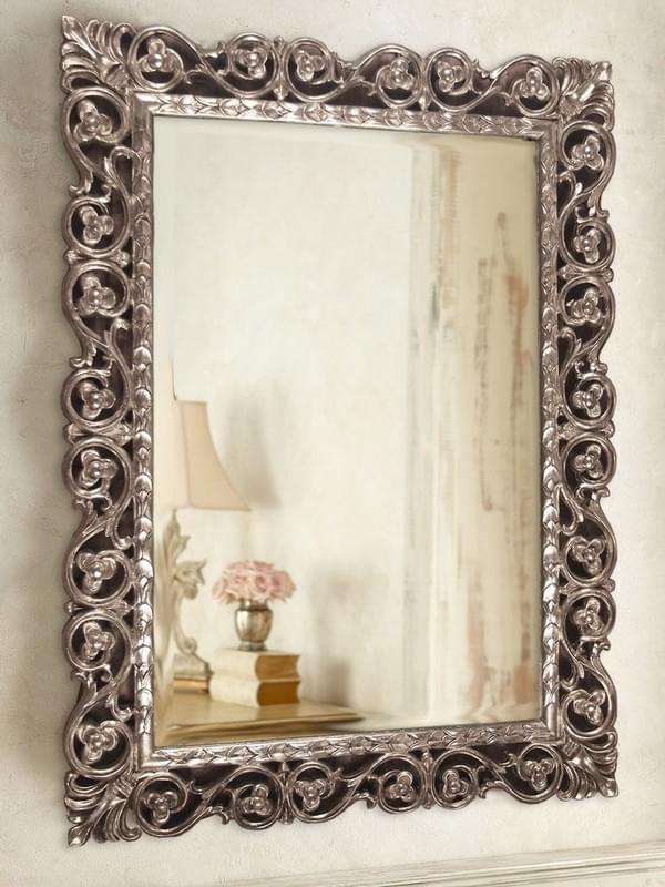 Зеркало в алюминиевом багете